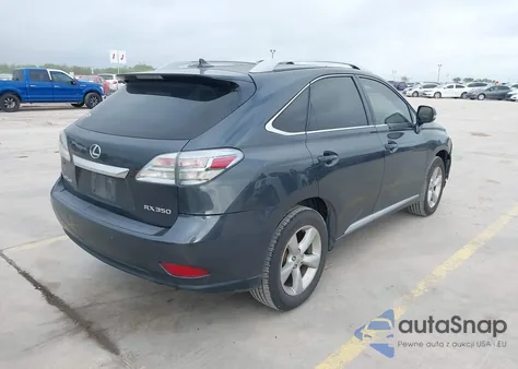 2010 Lexus Rx 350 z USA, uszkodzony, nr VIN 2T2BK1BA5AC006541